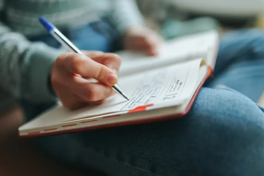 Cancer patient resting and listening to body cues during recovery
